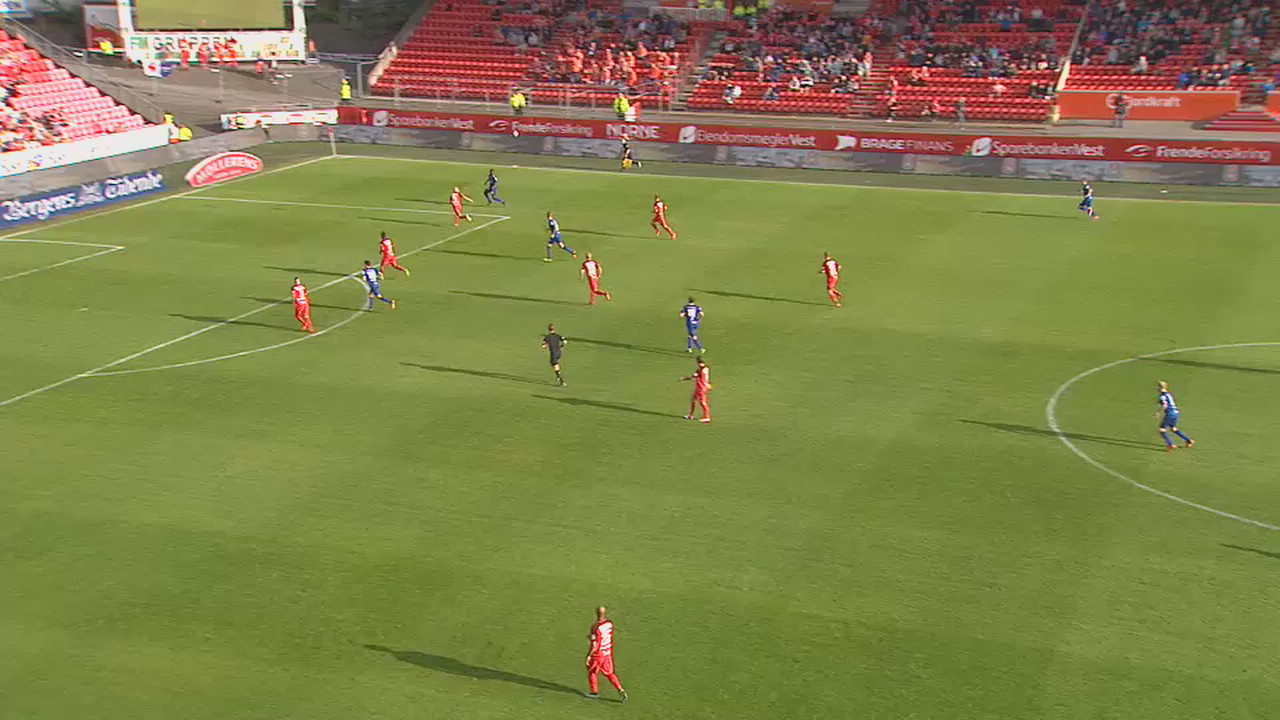 Gyasi 1 - 1 (Brann - AaFK)